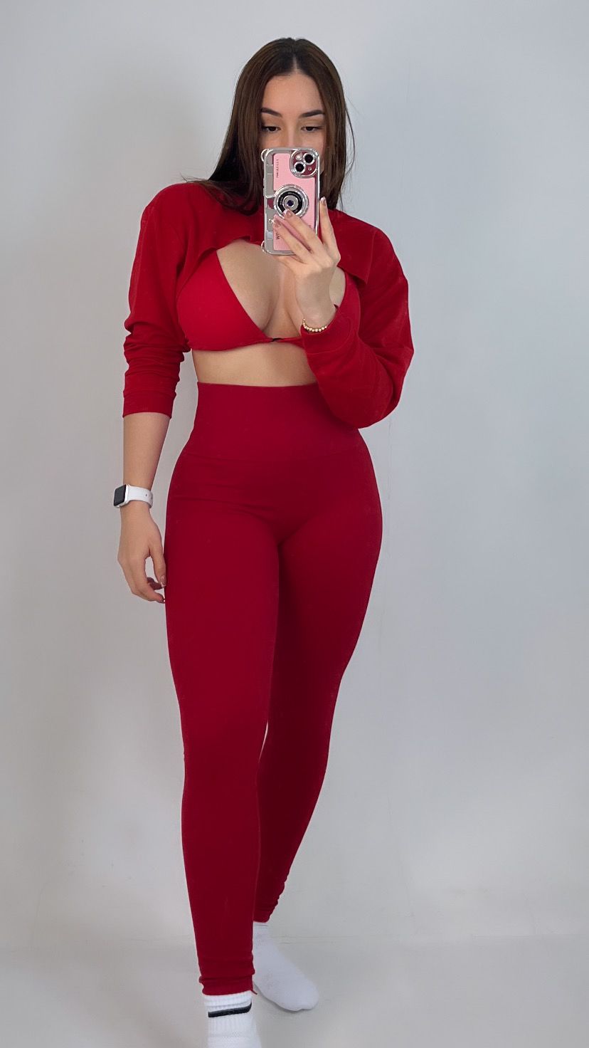 Leggin acanalado