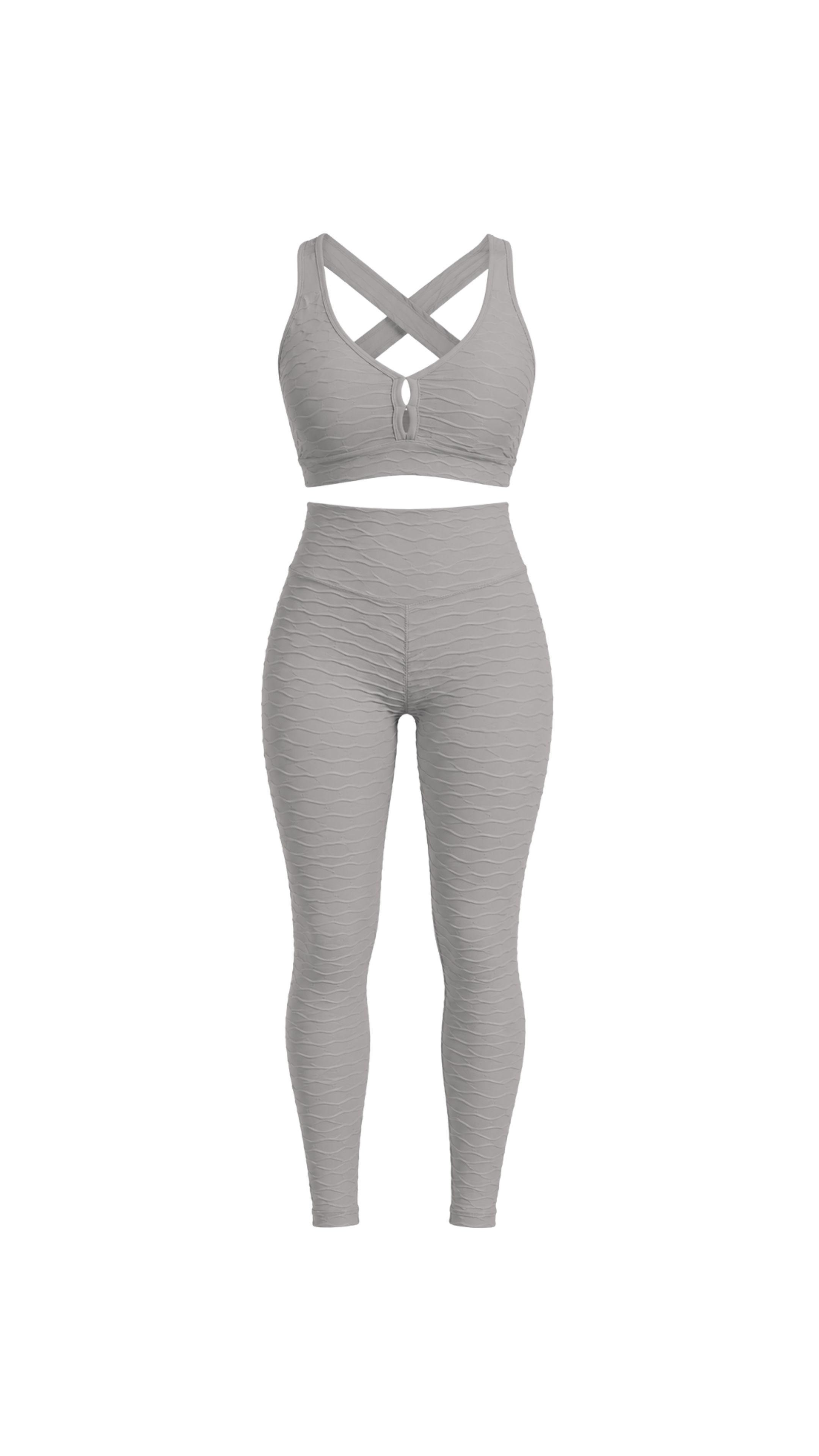 Set de legging texturizado