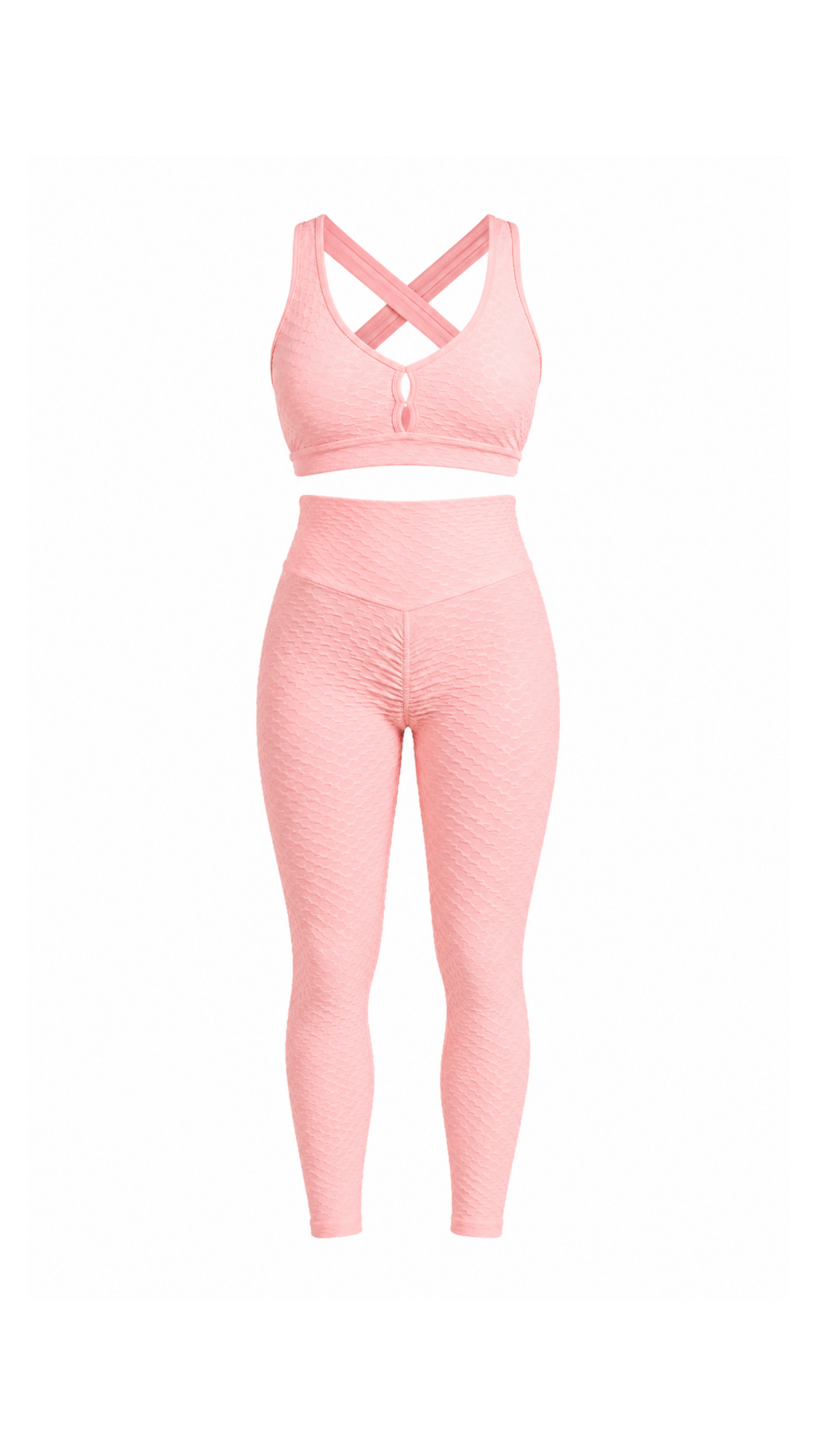 Set de legging texturizado