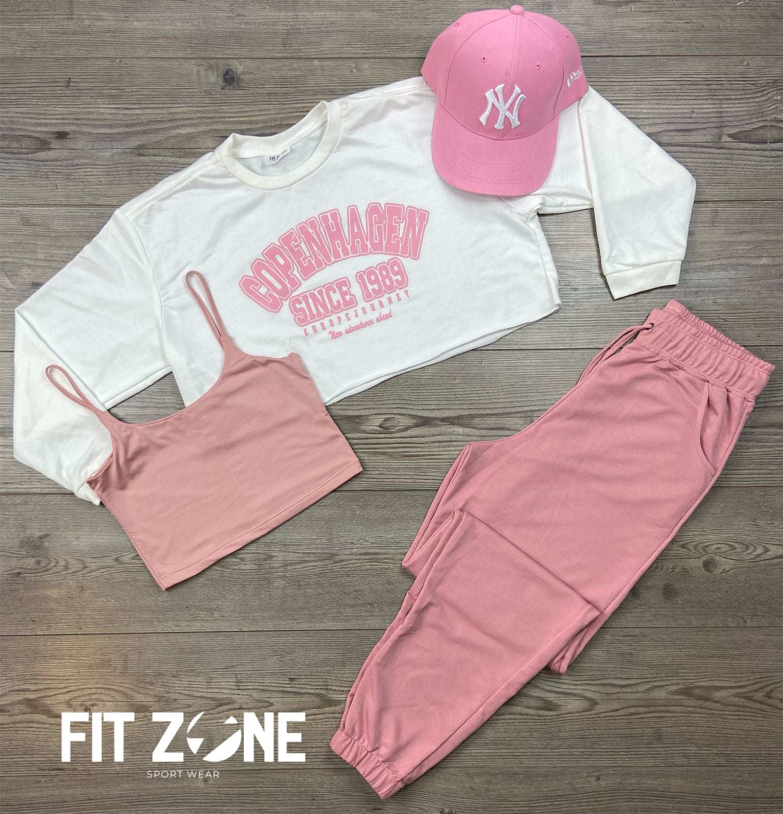 TOTAL LOOK CROP+BUZO+JOGGER