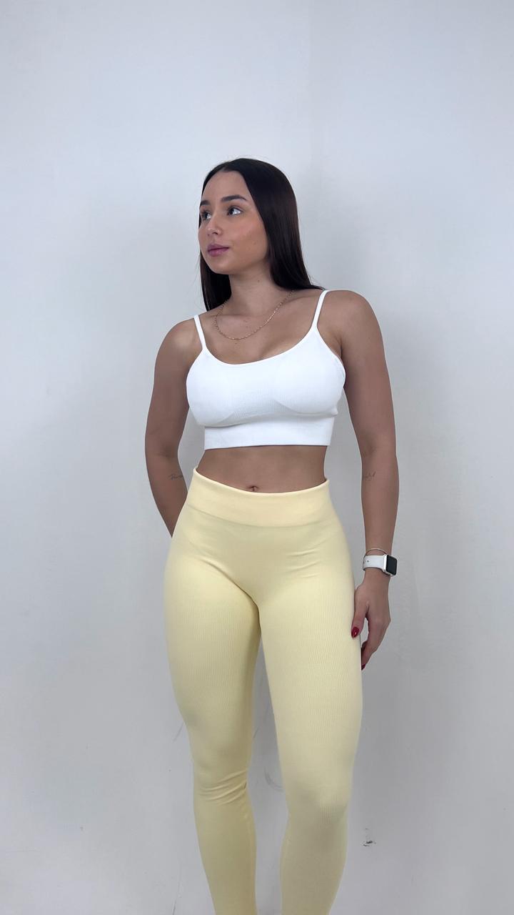 Leggin acanalado