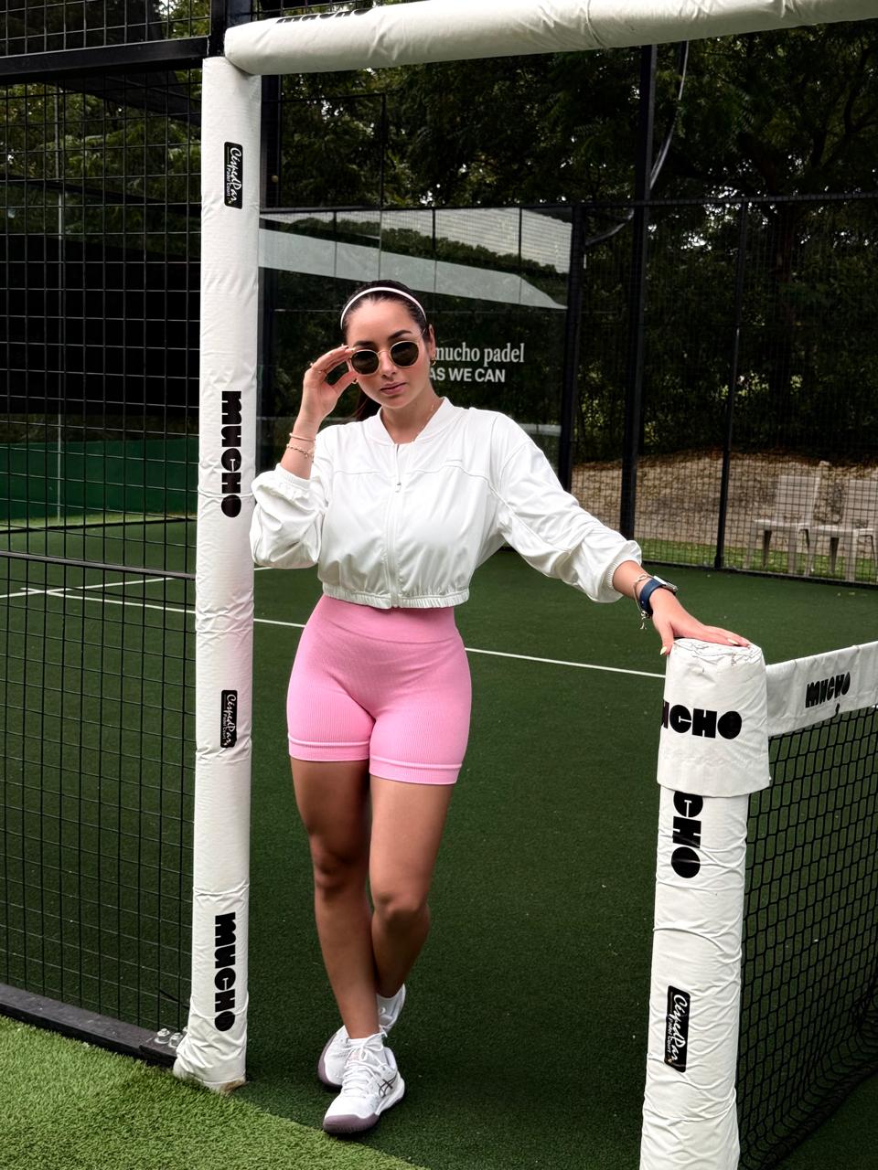 Shorts acanalados