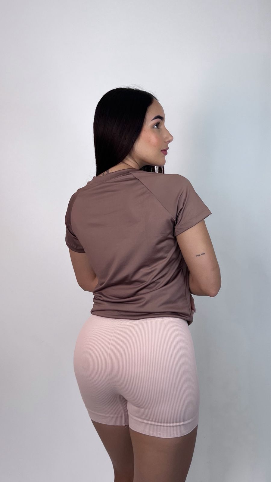 Shorts acanalados