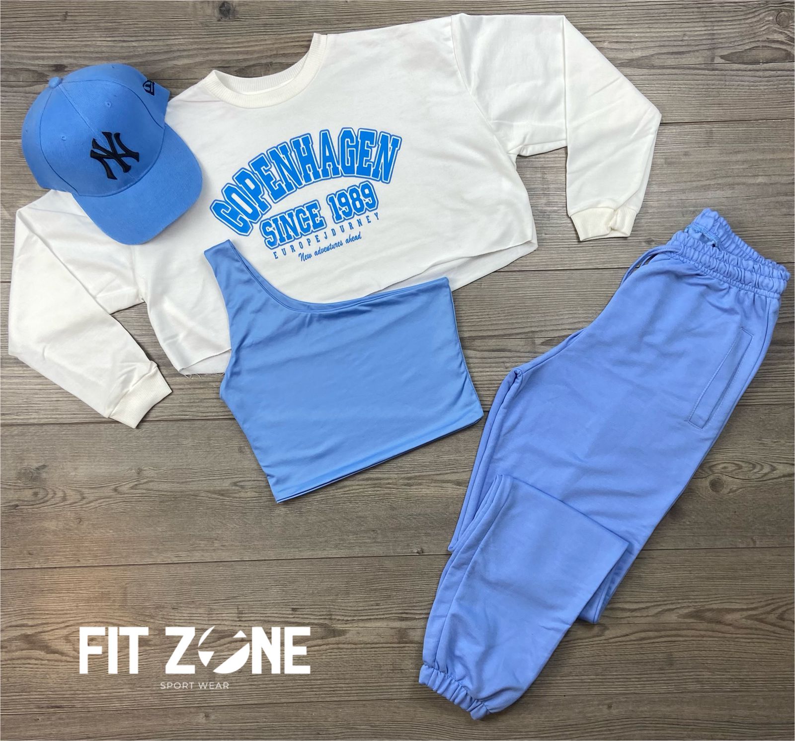 TOTAL LOOK CROP+BUZO+JOGGER