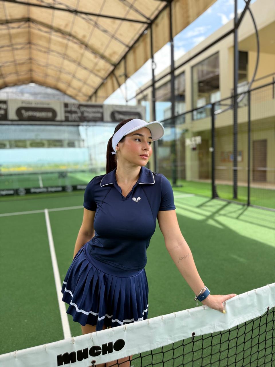 Polo pádel crop